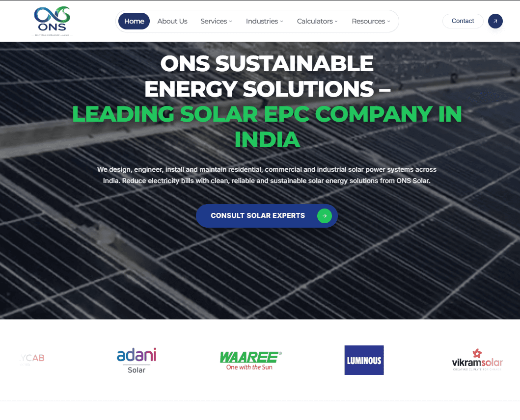 ONS Sustainable Energy Solutions